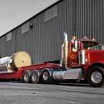 Dunn Heat Exchangers owns and operates its own extensive ﬂ eet of tractor-trailers for prompt pickup and delivery services.