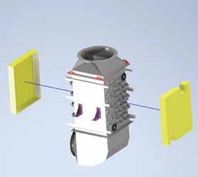 3D view of the Halterman Economiser