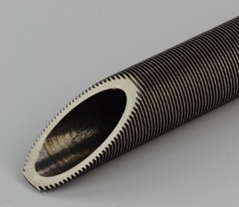 Figure 1. Integral fin tube. Photo courtesy of NEOTISS-HPTFin Tube.