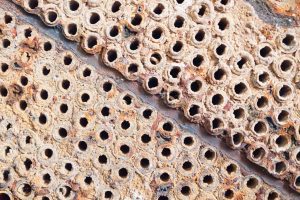 Corroded heat exchanger