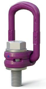 If lifting is required without any major changes in position or rotation movements, a stable load ring such as the VLBG-PLUS from RUD is perfectly sufficient. Image source: RUD.