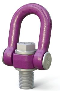 ACP-TURNADO from RUD is one of the best possible solution for the industrial heat exchanger segment. Its swivel joint and integrated spring mechanism in the lift bail axle prevent shock loads, making it the optimal lifting point for automated production lines, among other things.Image source: RUD.